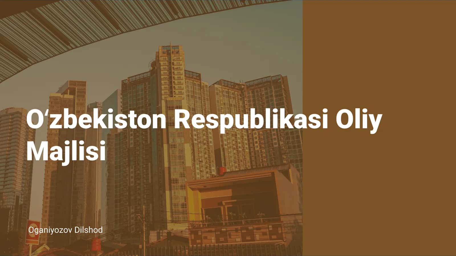 Oʻzbekiston Respublikasi Oliy Majlisi