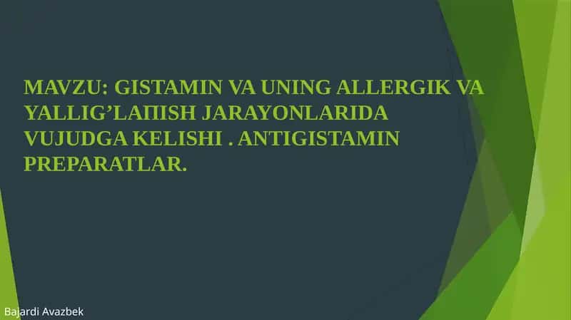Gistamin