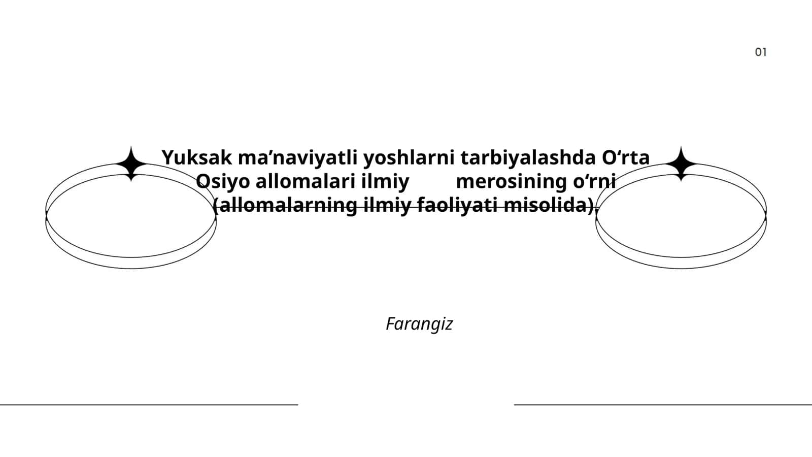 Alisher Navoiy ijodiy merosining yoshlar tarbiyasidagi o‘rni