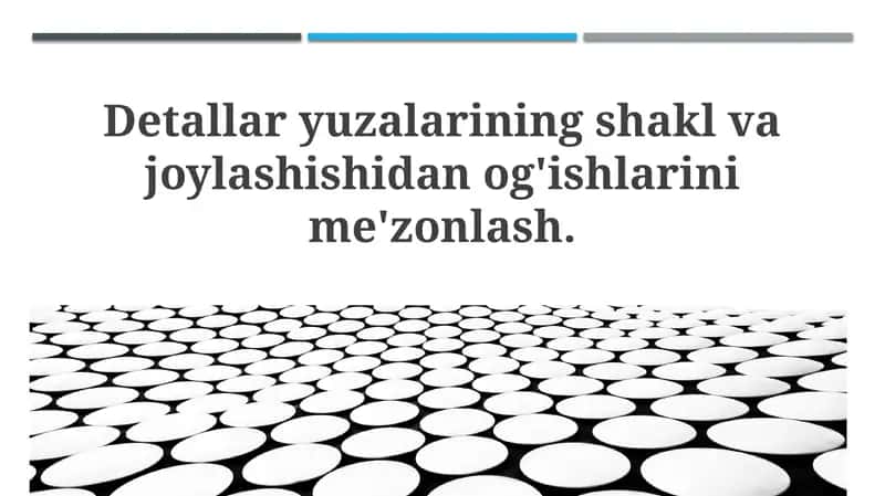 Nominal geometriya va haqiqiy geometriya
