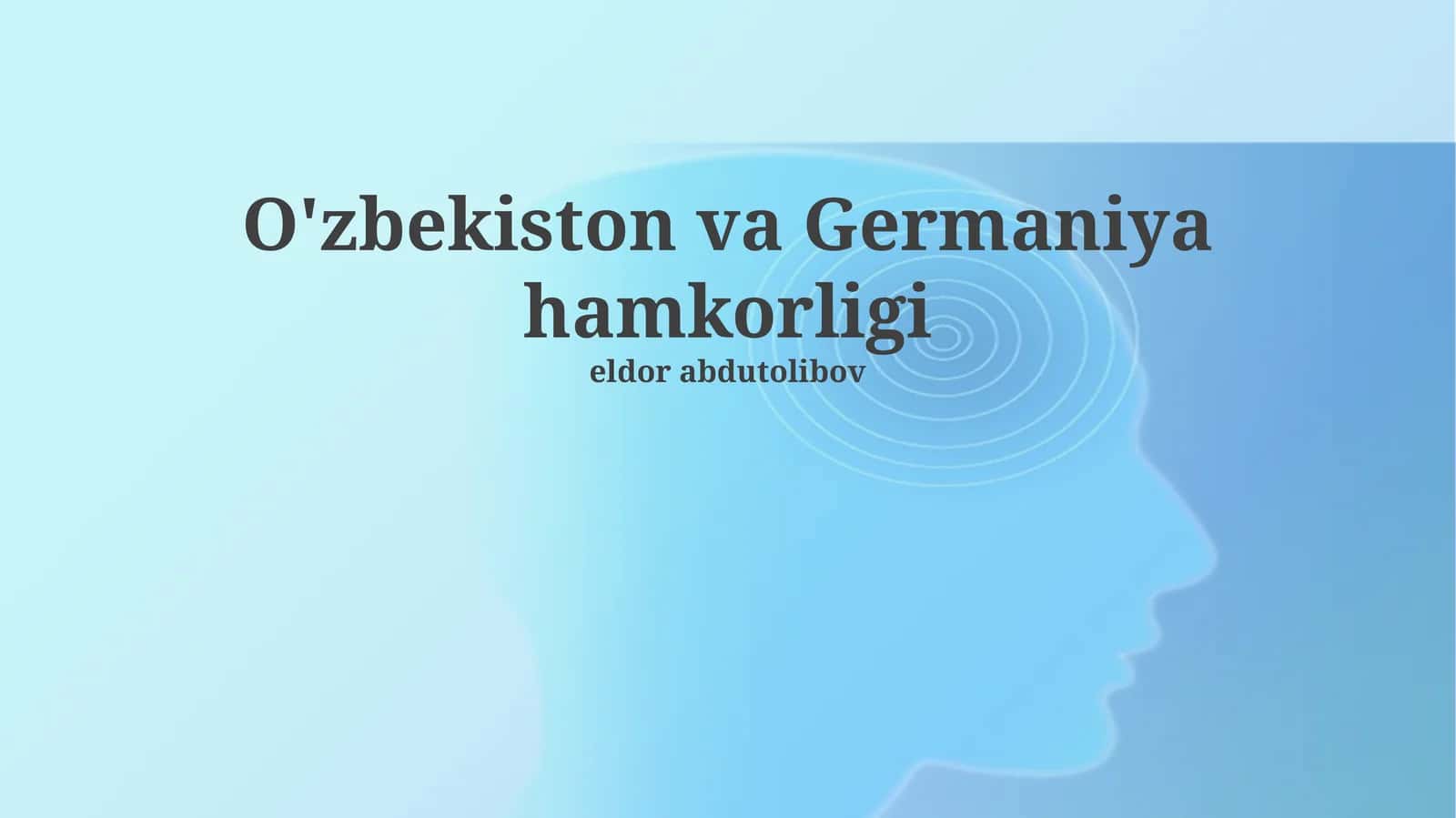 Qishloq xoʻjaligi sohasidagi hamkorlik
