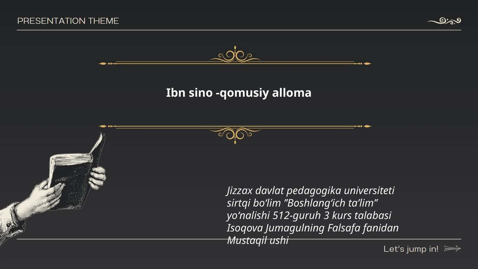 Ibn Sino - Qomusiy Alloma