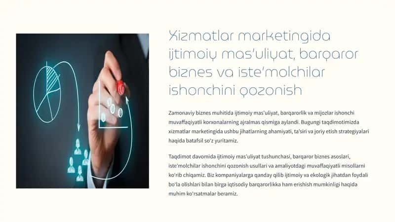 Ijtimoiy mas'uliyat va biznes barqarorlik