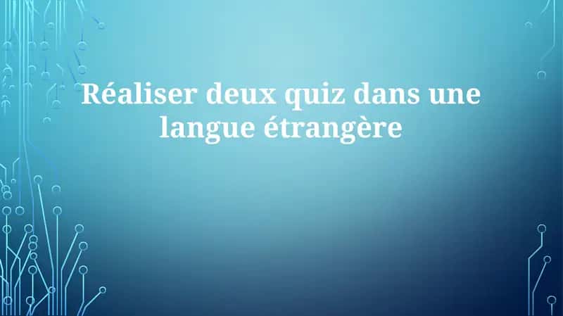 Quiz yaratish rejalari