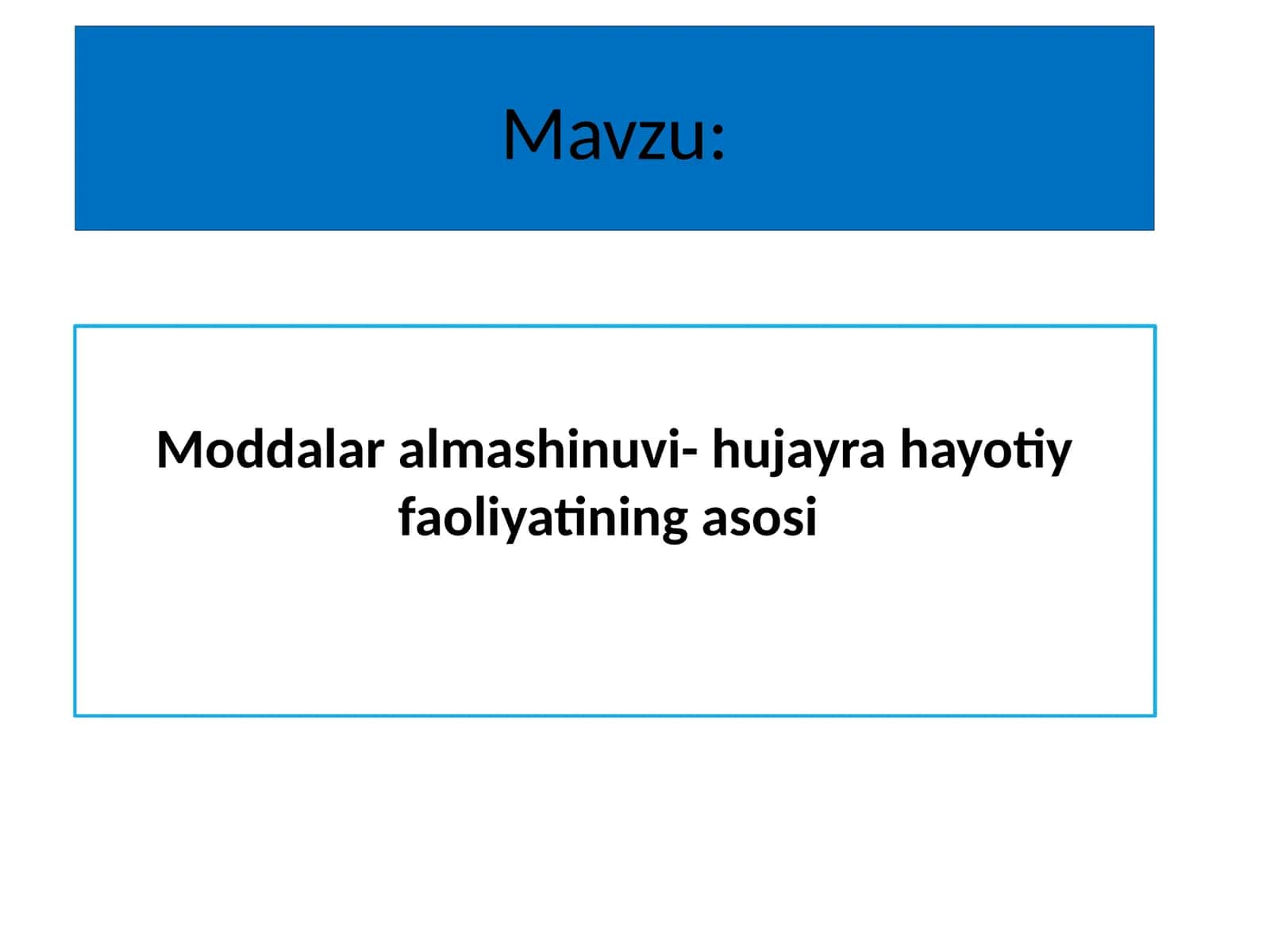 Moddalaralmashinuvi-hujayrahayotiyfaoliyatiningasosi