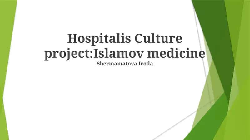 Islamov medicine