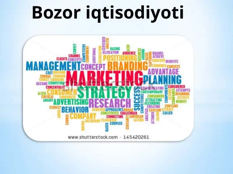 Bozor iqtisodiyoti