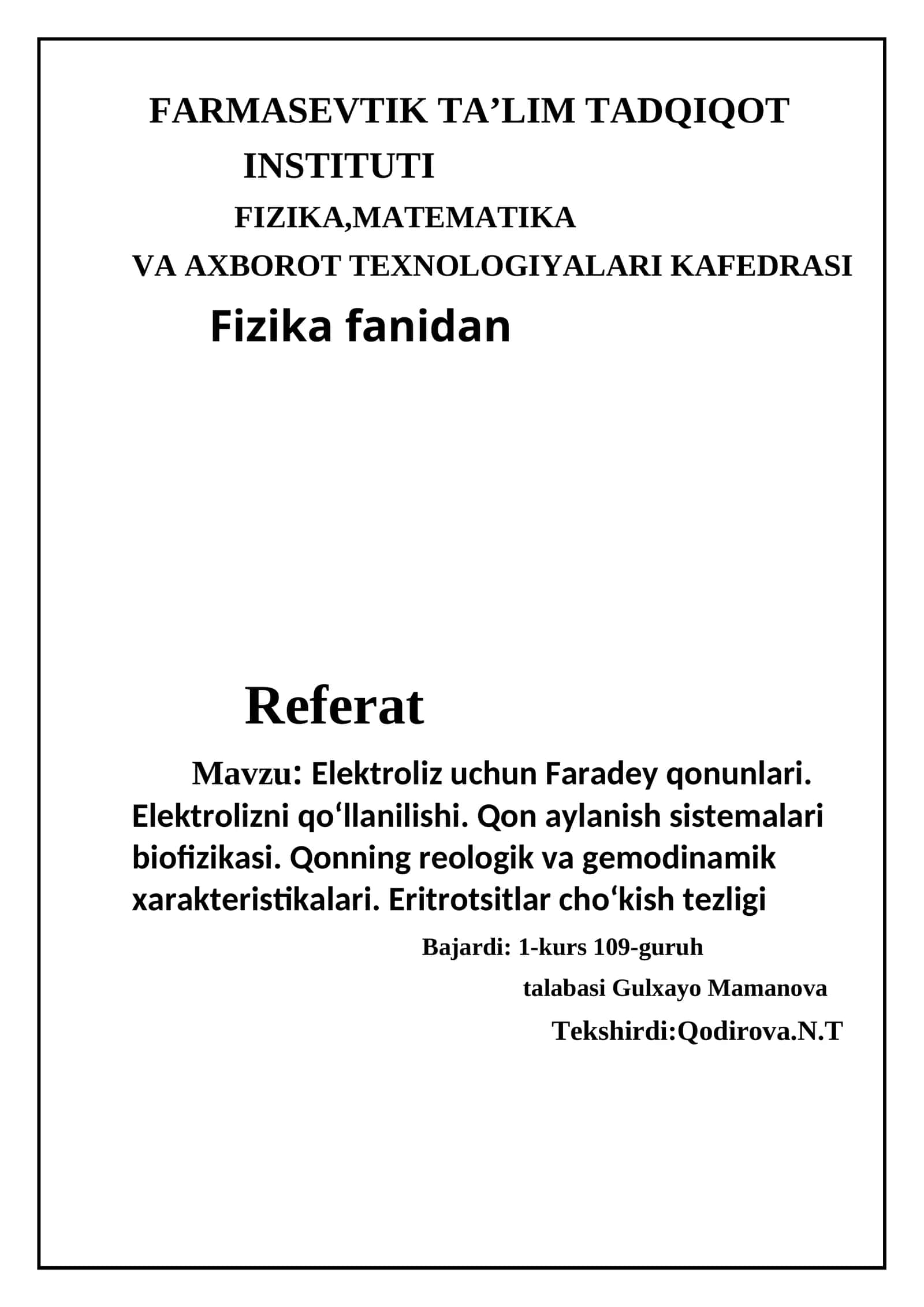 Elektroliz uchun Faradey qonunlari
