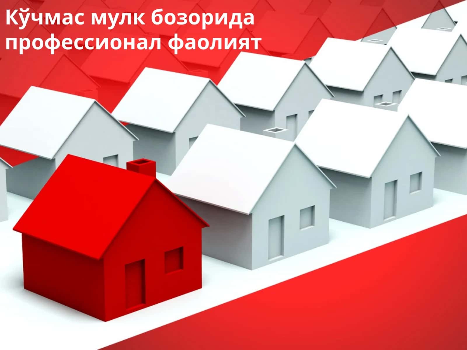Кўчмас мулк бозорида профессионал фаолият