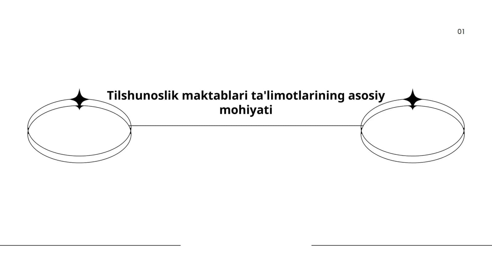 Tilshunoslik makablari ta'limotlarining asosiy mohiyati