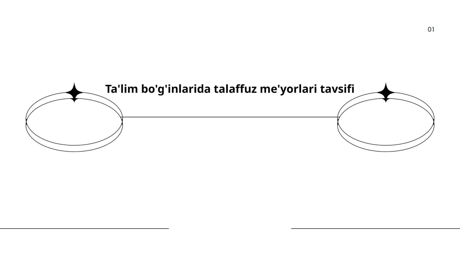 Ta'lim bo'g'inlarida talaffuz me'yorlari tavsifi