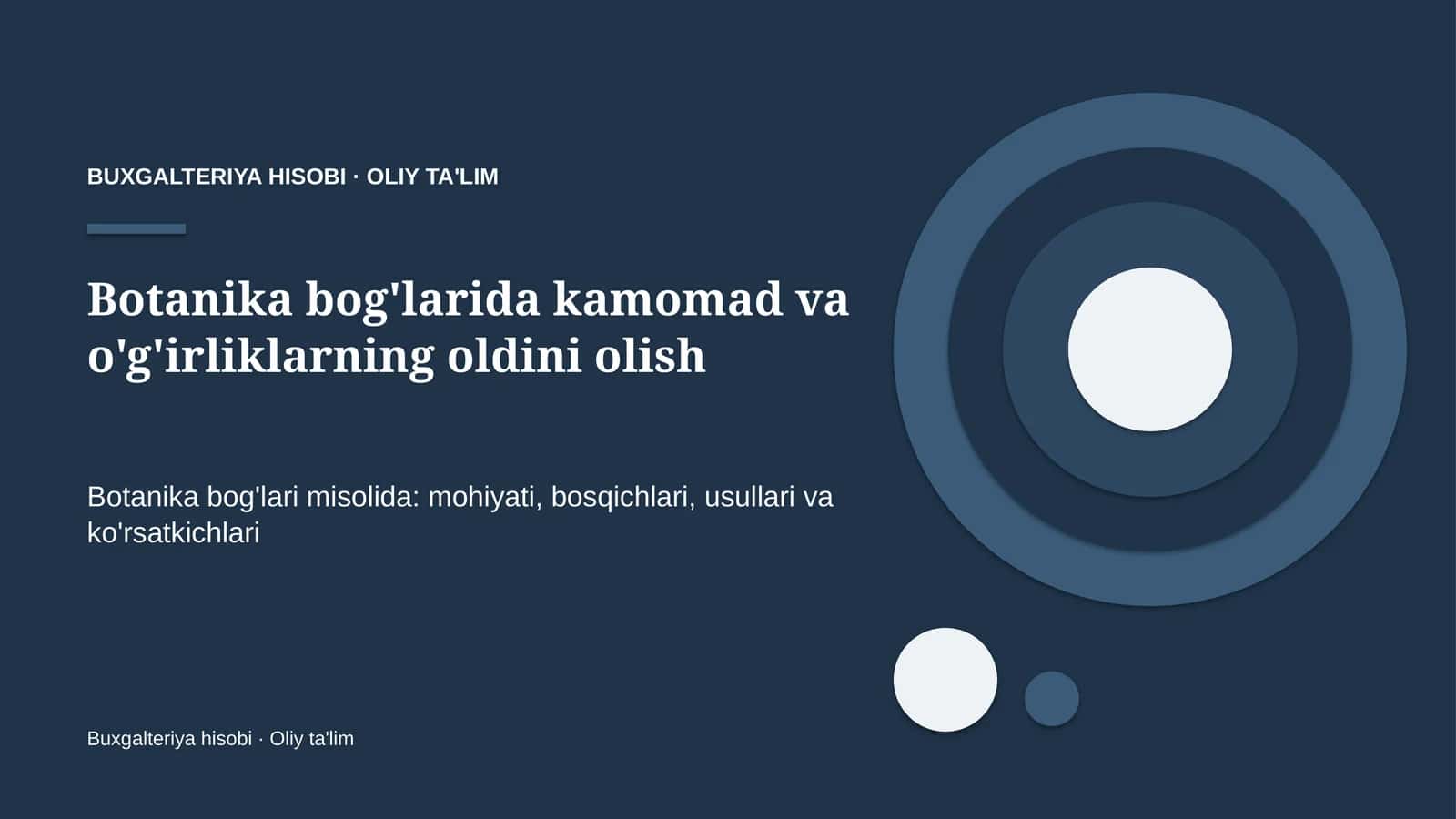 botanika bog'larida kamomad va o'g'irliklarning oldini olish 6681
