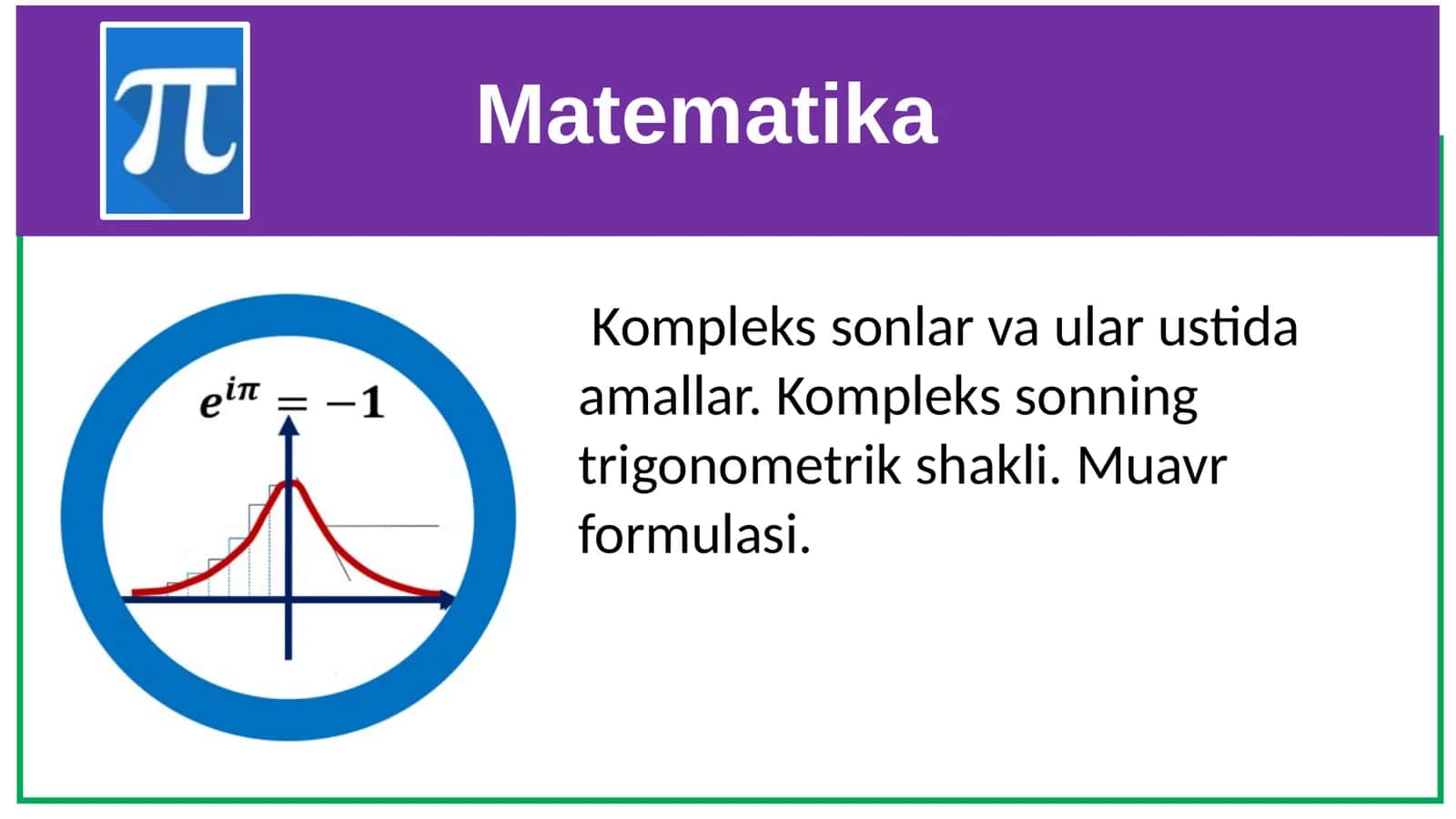 Matematika