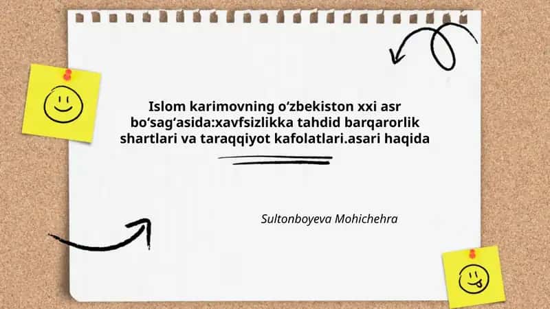 Islom Karimovning Tarixiy Roli