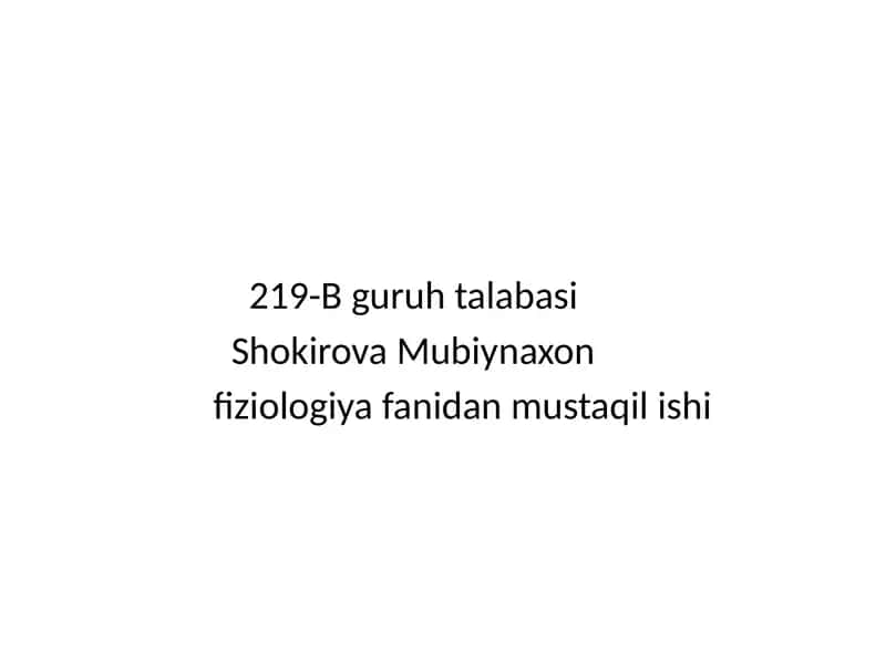 ASAB MARKAZLARI XOSSALARI