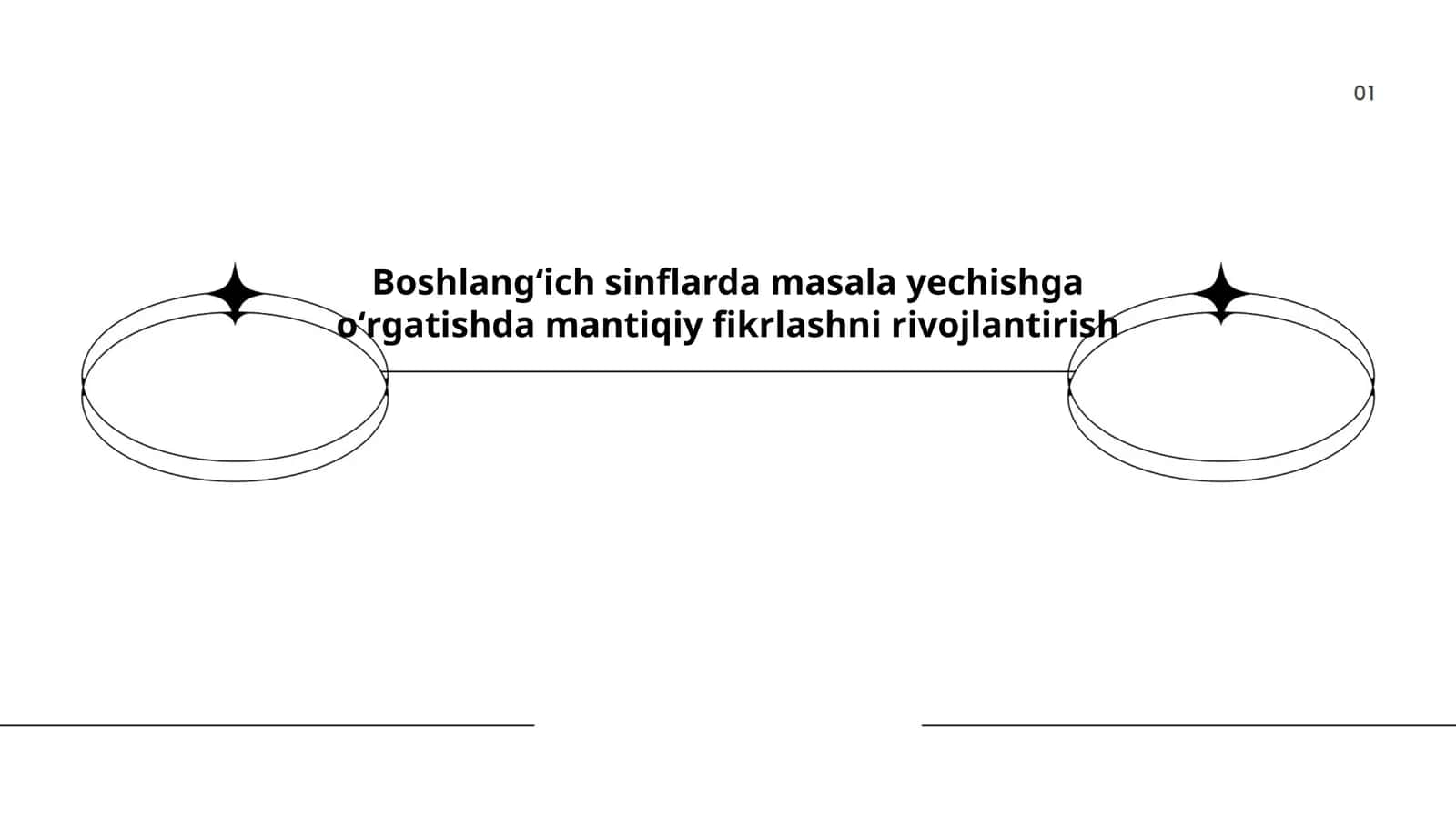 Boshlangʻich sinflarda masala yechishga oʻrgatishda mantiqiy fikrlashni rivojlantirish