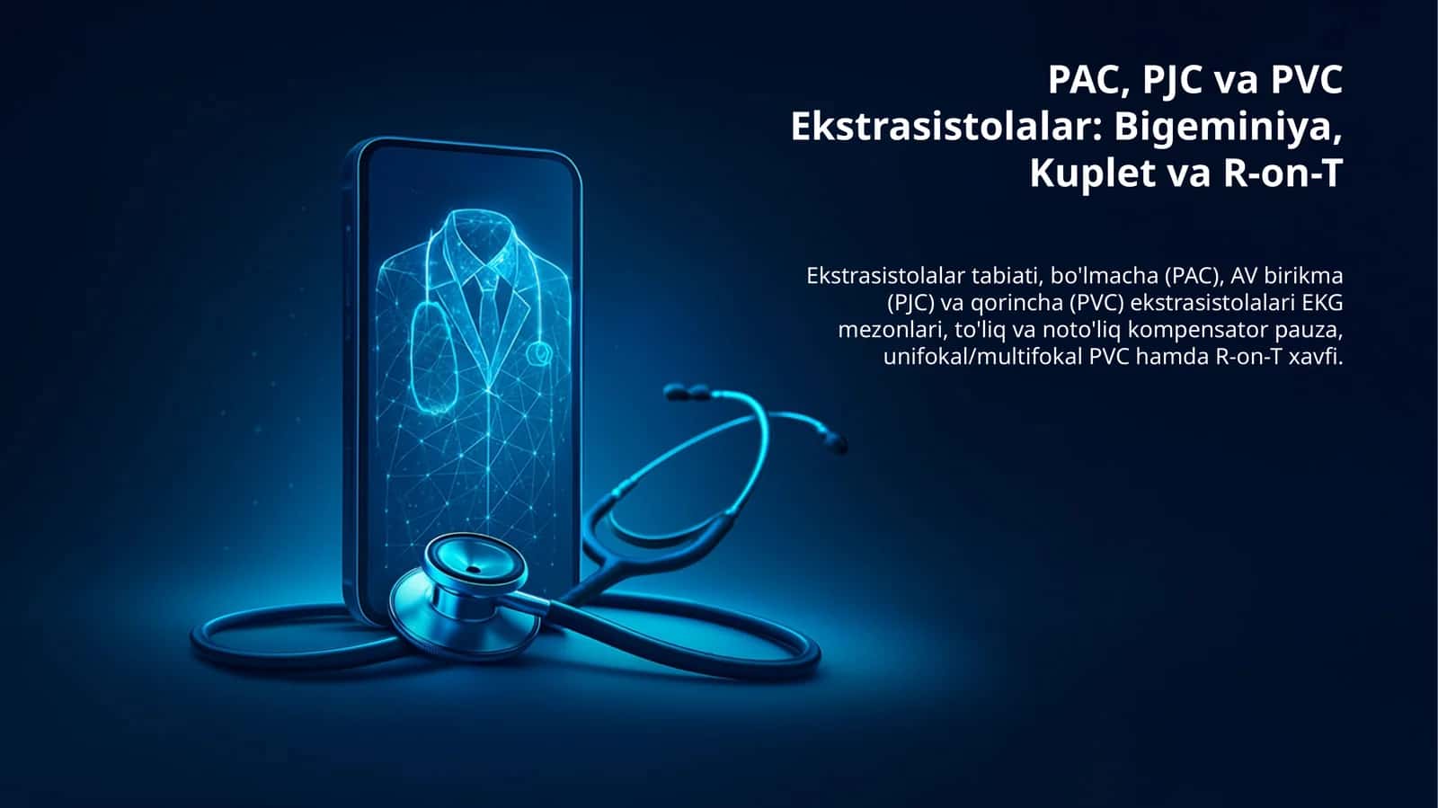 Ekstrasistolalar Tashxisi: PAC, PJC va PVC Turlari, Differensial Tahlili