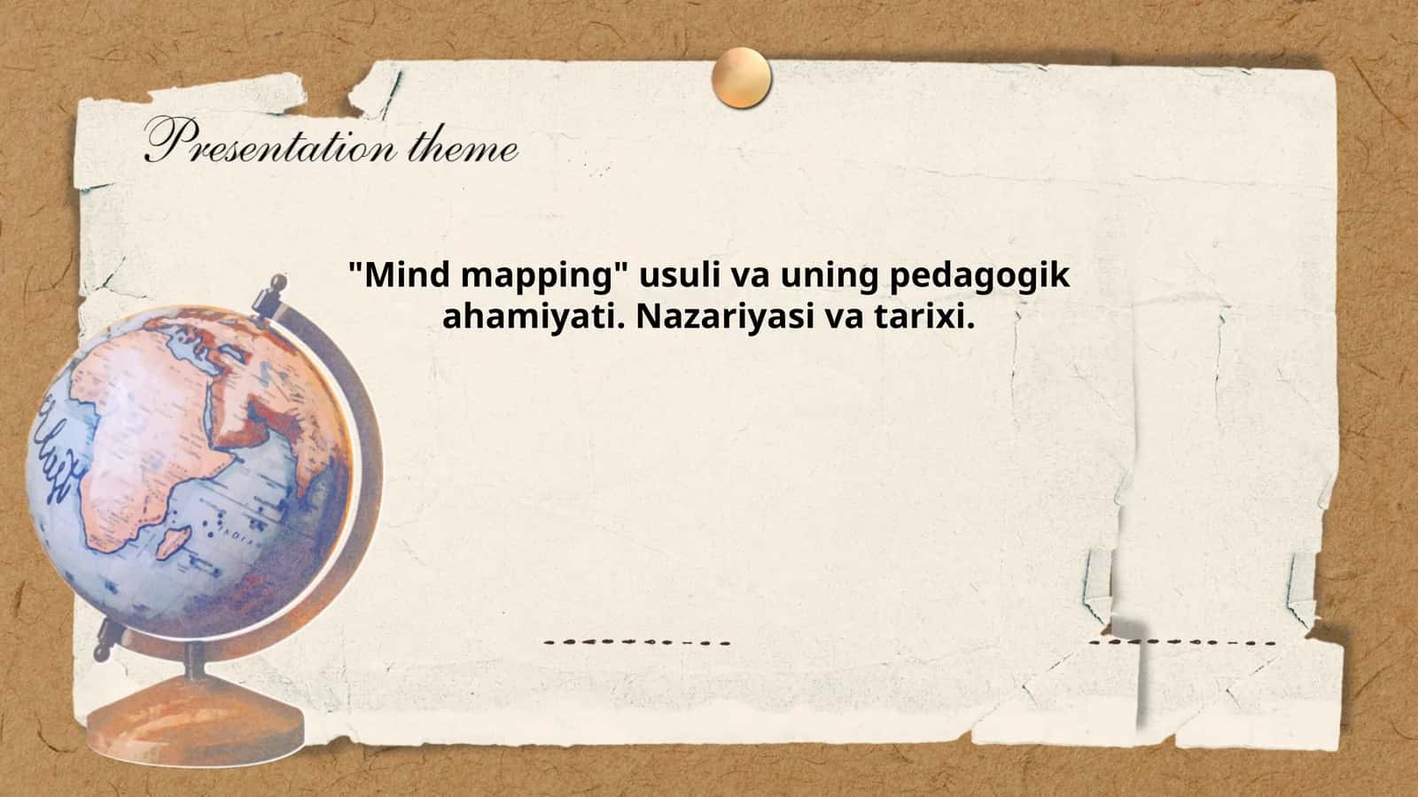 Mind mapping usuli va uning pedagogik ahamiyati
