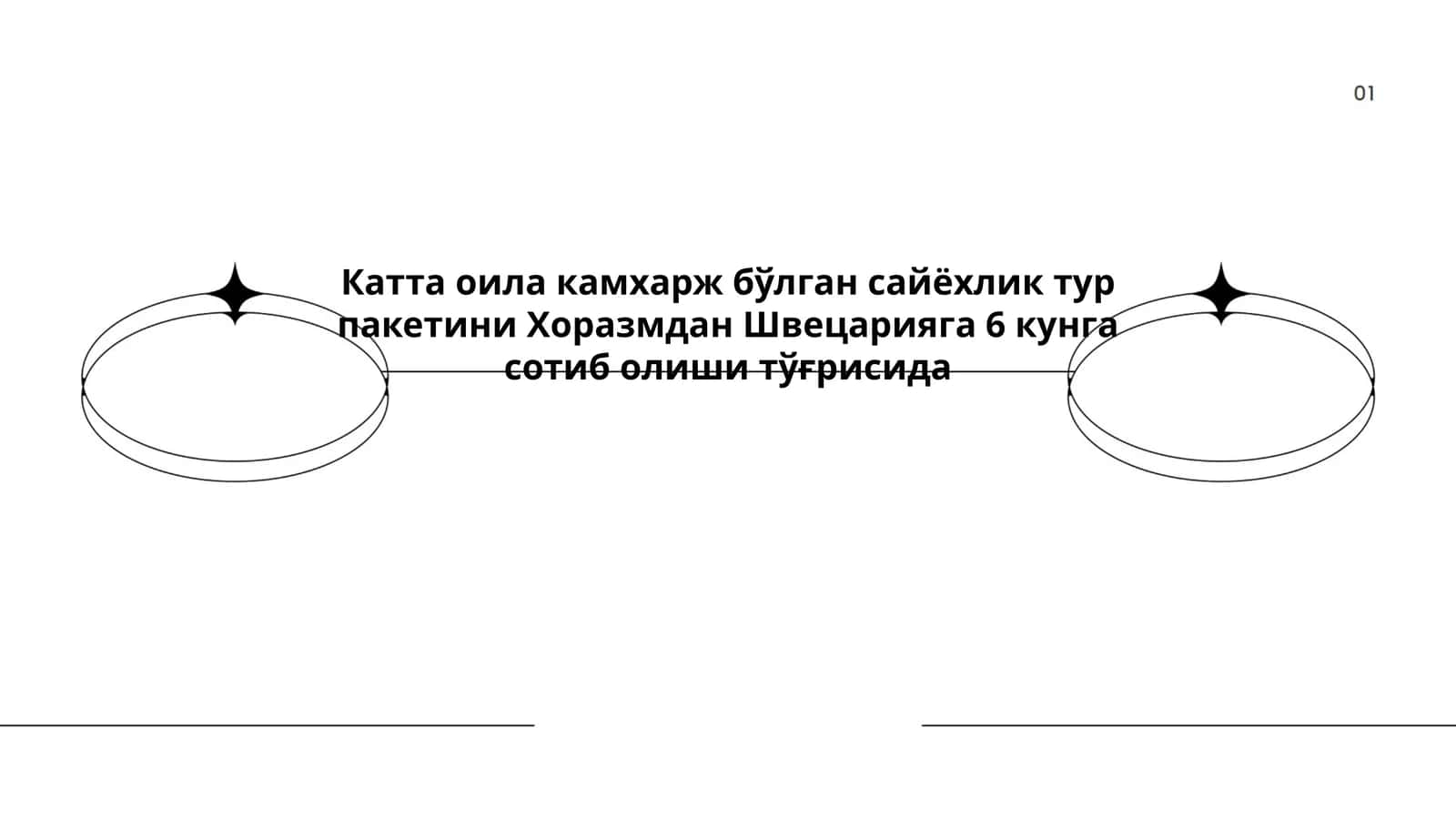 Хоразмдан Швецарияга саёҳат