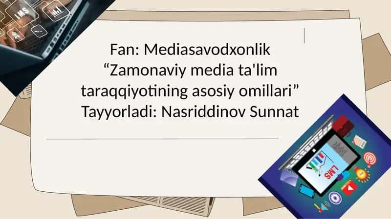 Zamonaviy media muhitda axborot manipulatsiyasidan himoyalanish