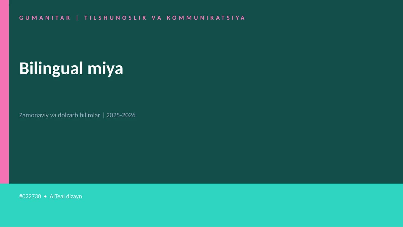 Bilingual miya