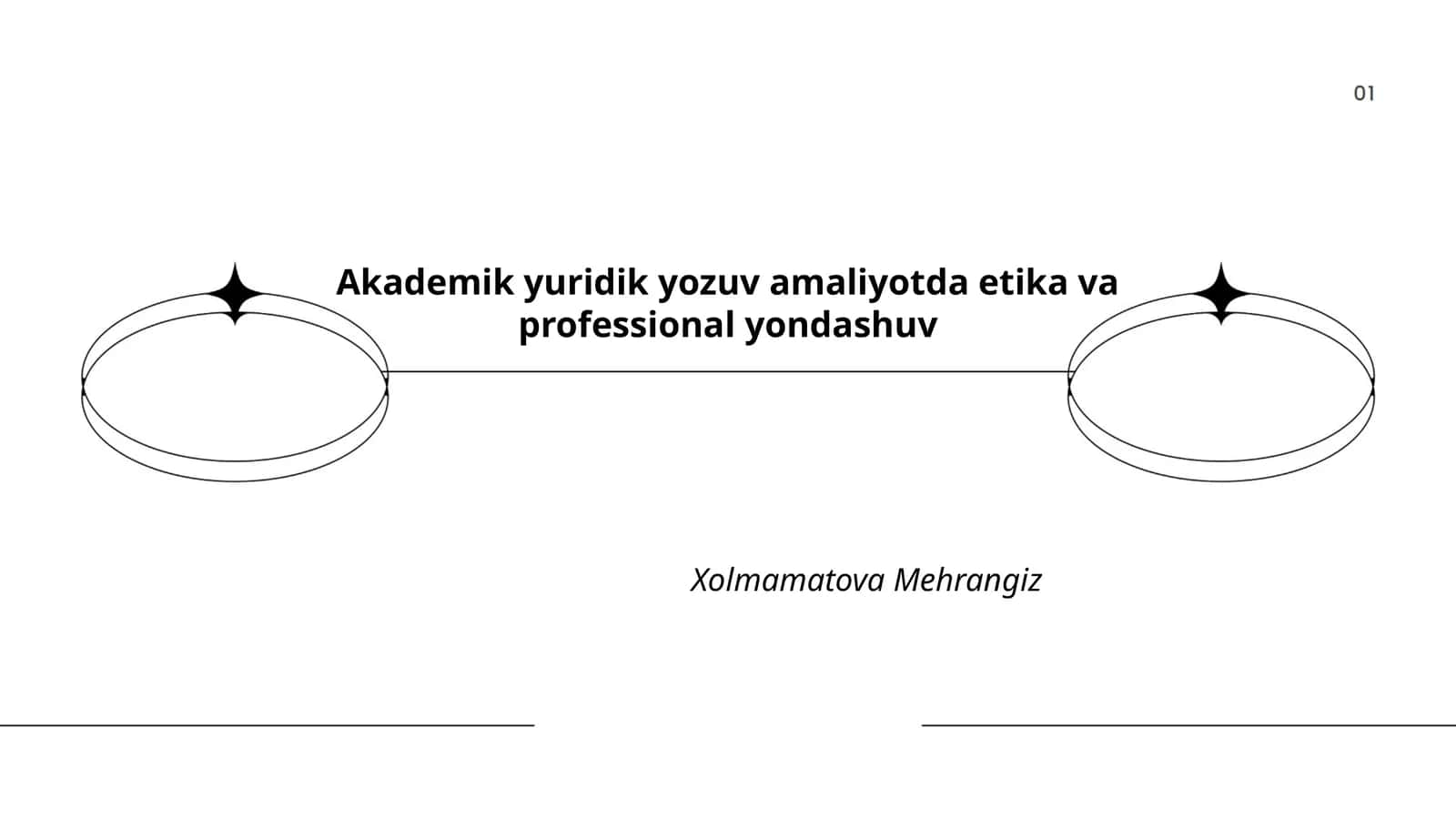 Akademik yuridik yozuv amaliyotda etika va professional yondashuv