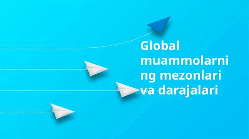 Global muammolarning mezonlari va darajalari