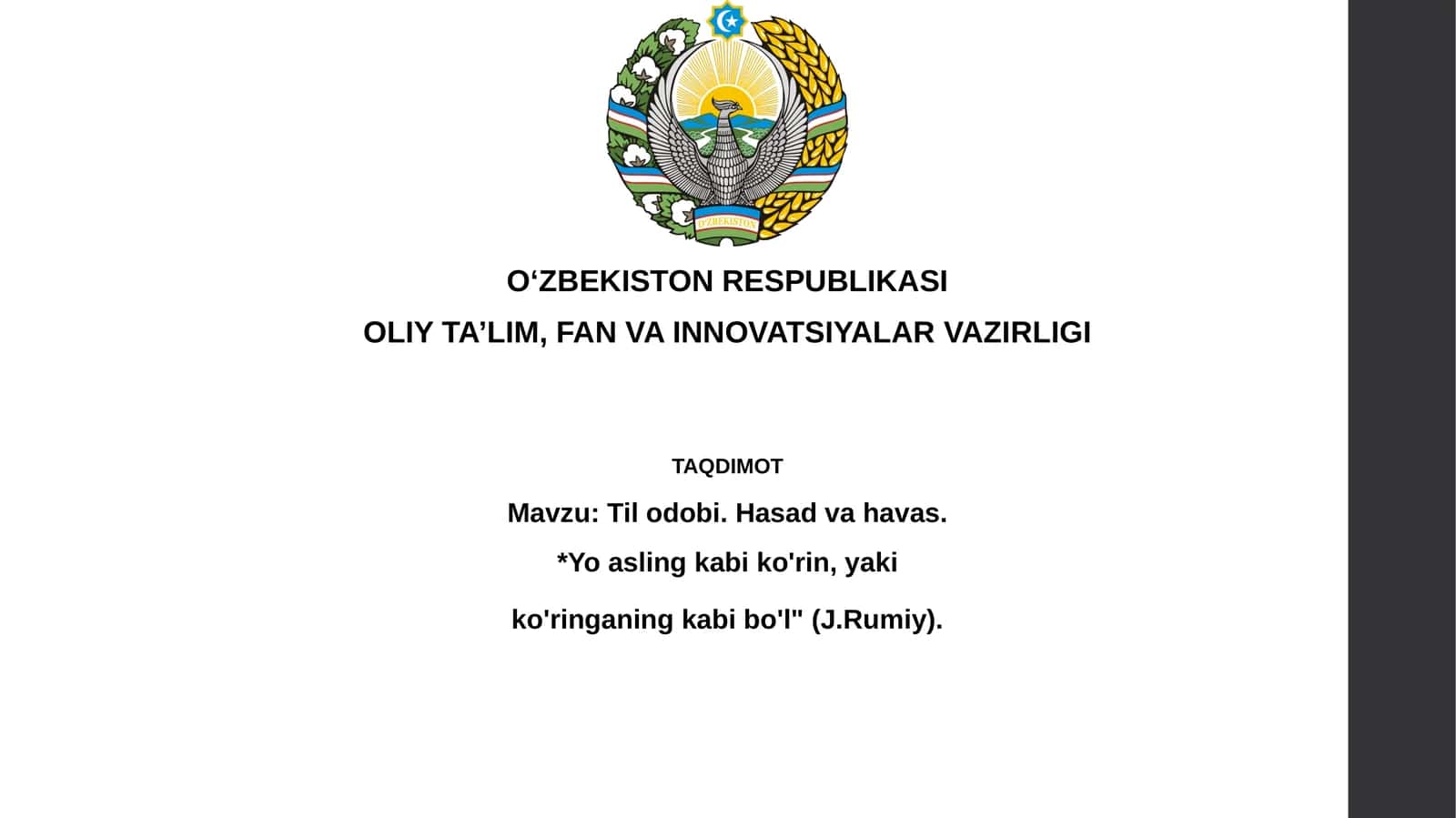 Tilodobi. Hasadvahavas
