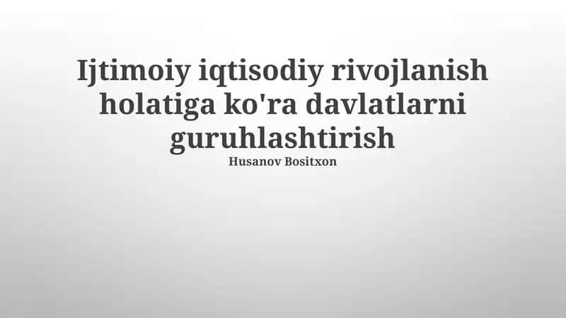 Inson kapitali indeksi (IKI)