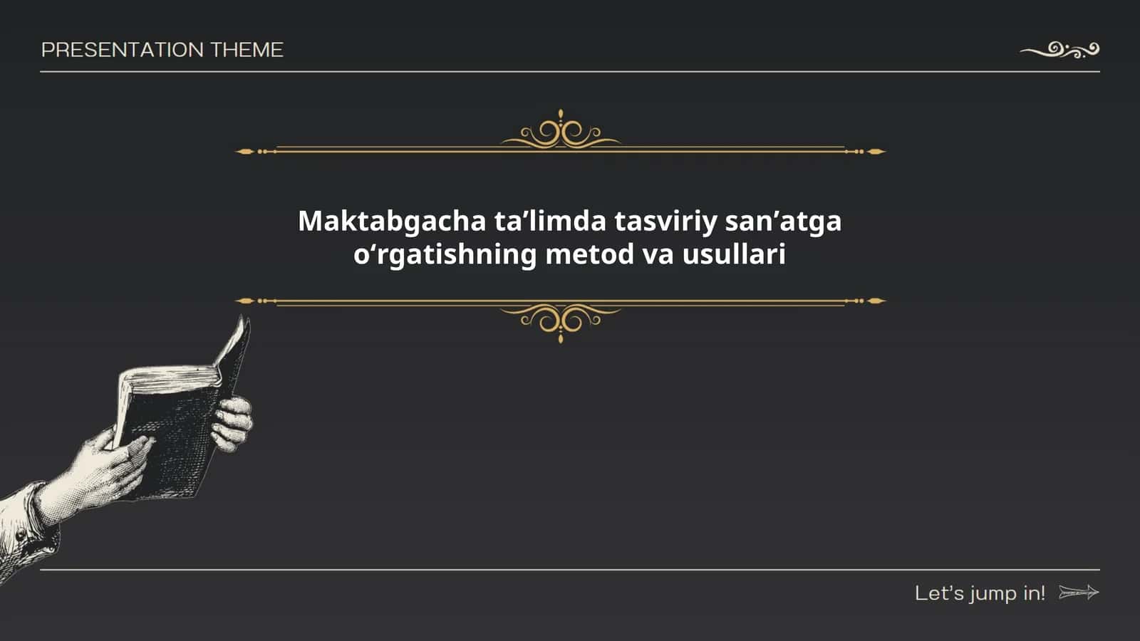 Maktabgacha taʼlimda tasviriy sanʼatga oʻrgatishning metod va usullari