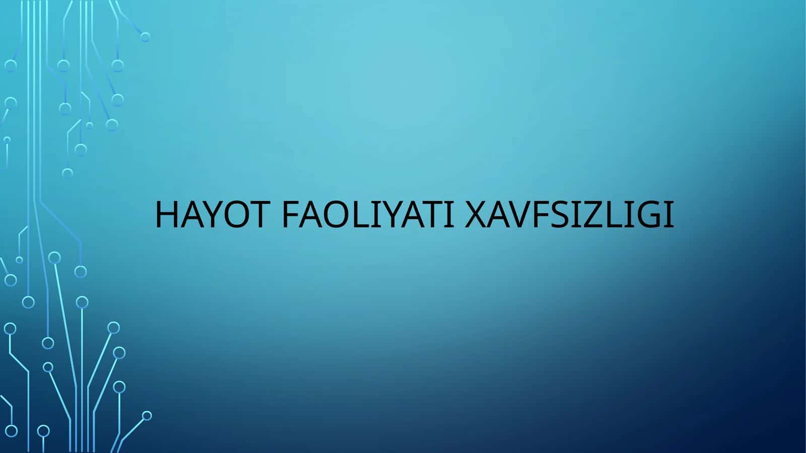 Gidrotexnik inshootlarining xavfsizligi to’g’risidagi qonun