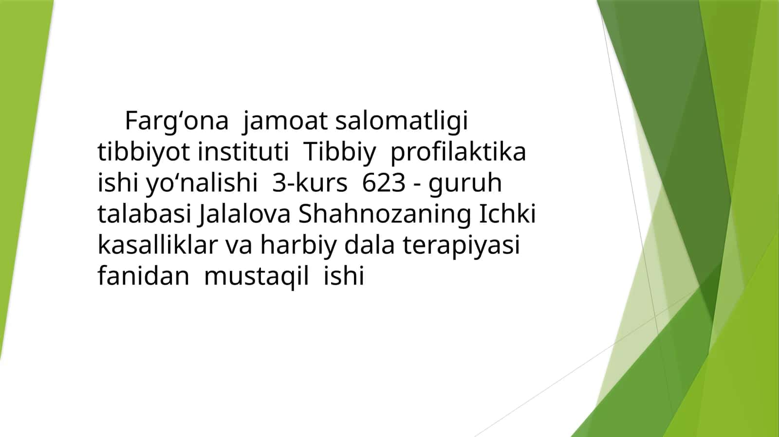 Qandli diabet 2 tip pasoratlari va uning profilaktikasi