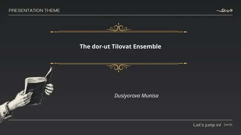 The dor-ut Tilovat Ensemble