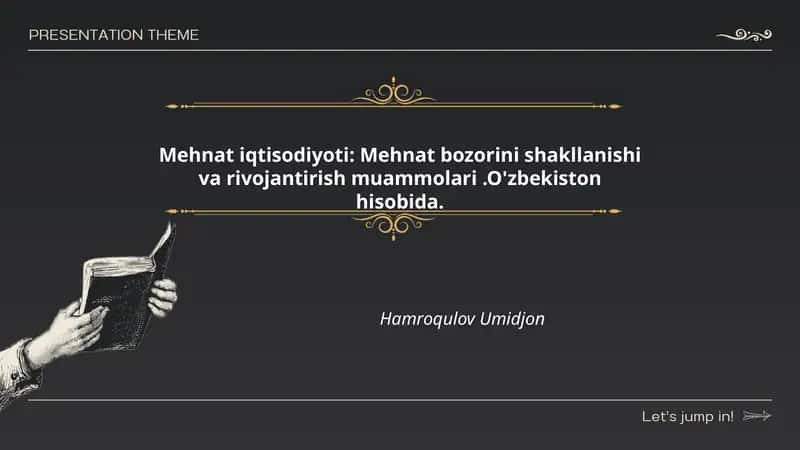 Mehnat iqtisodiyoti