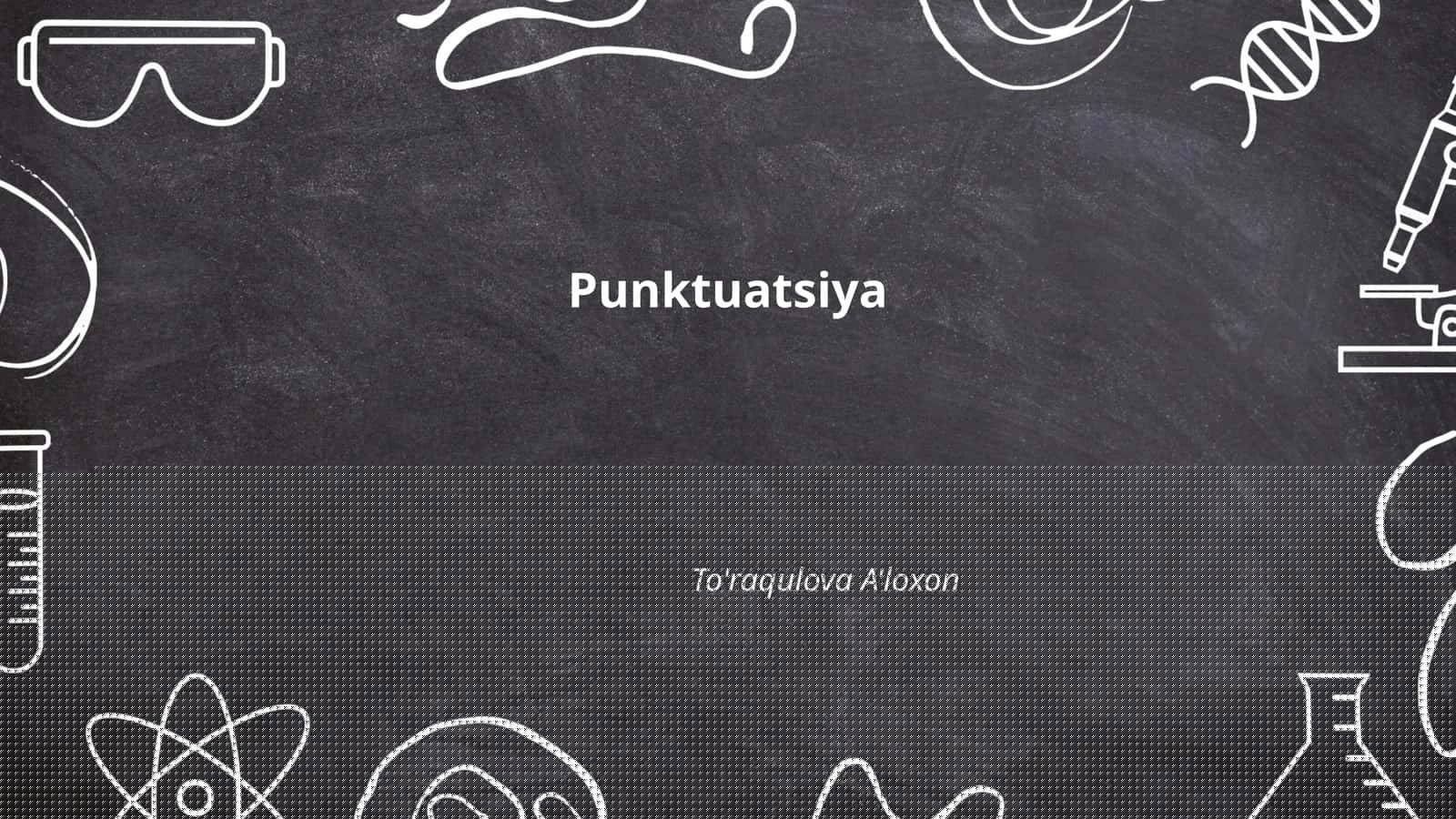 Punktuatsiya