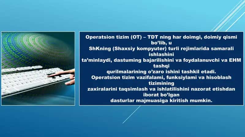 operatsion tizim