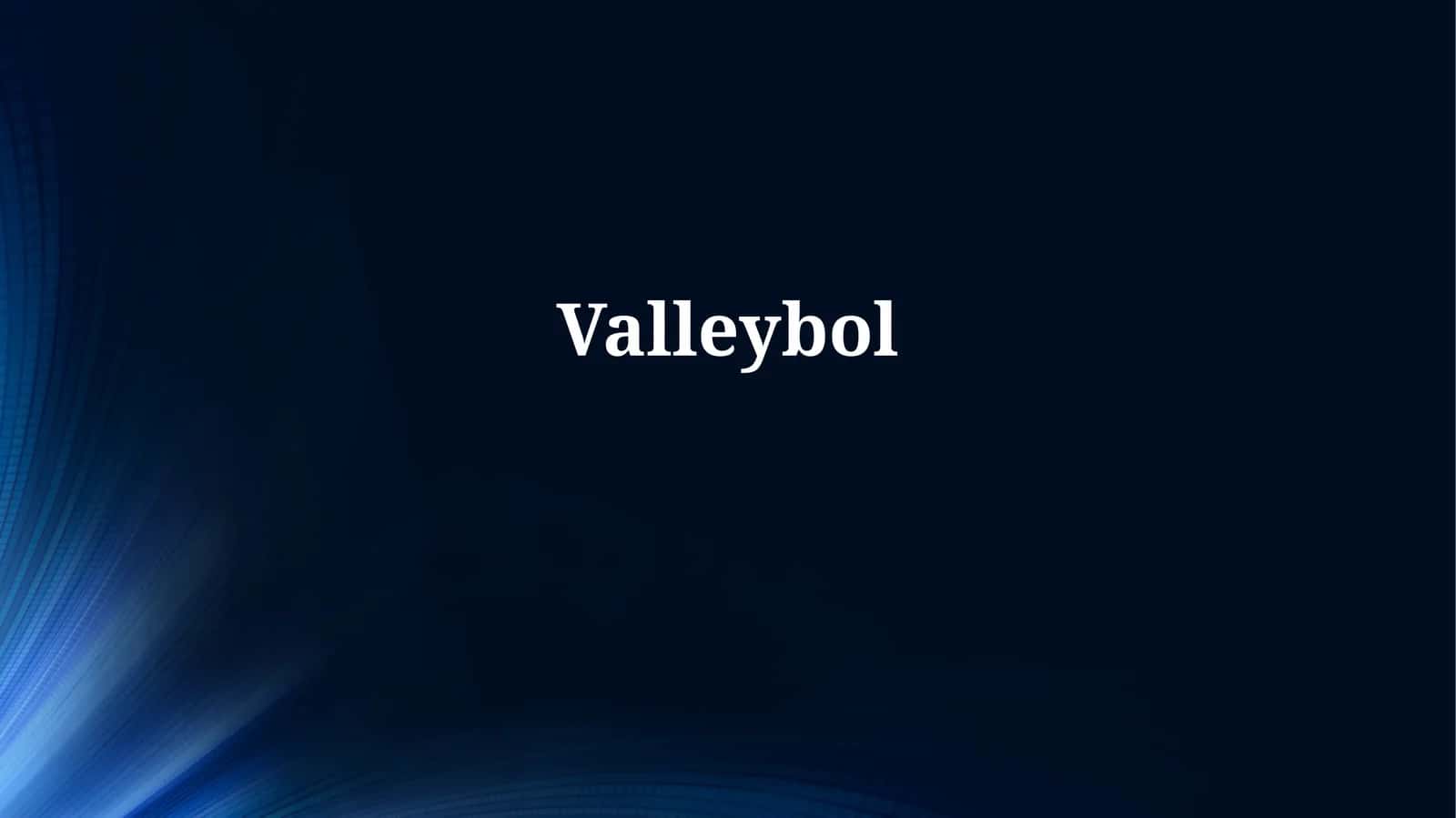 Valleybol