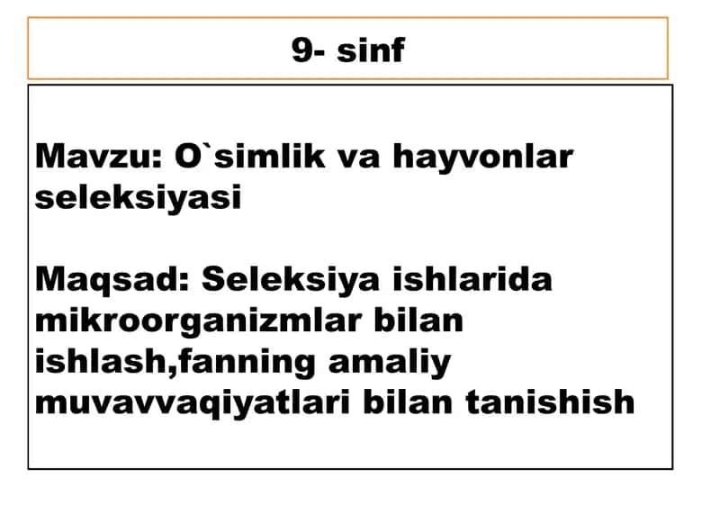 Mikroorganizmlar seleksiyasi