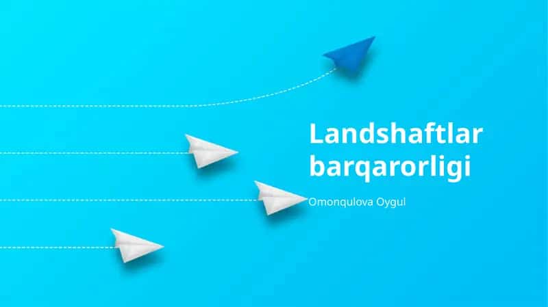 Landshaftlar barqarorligi