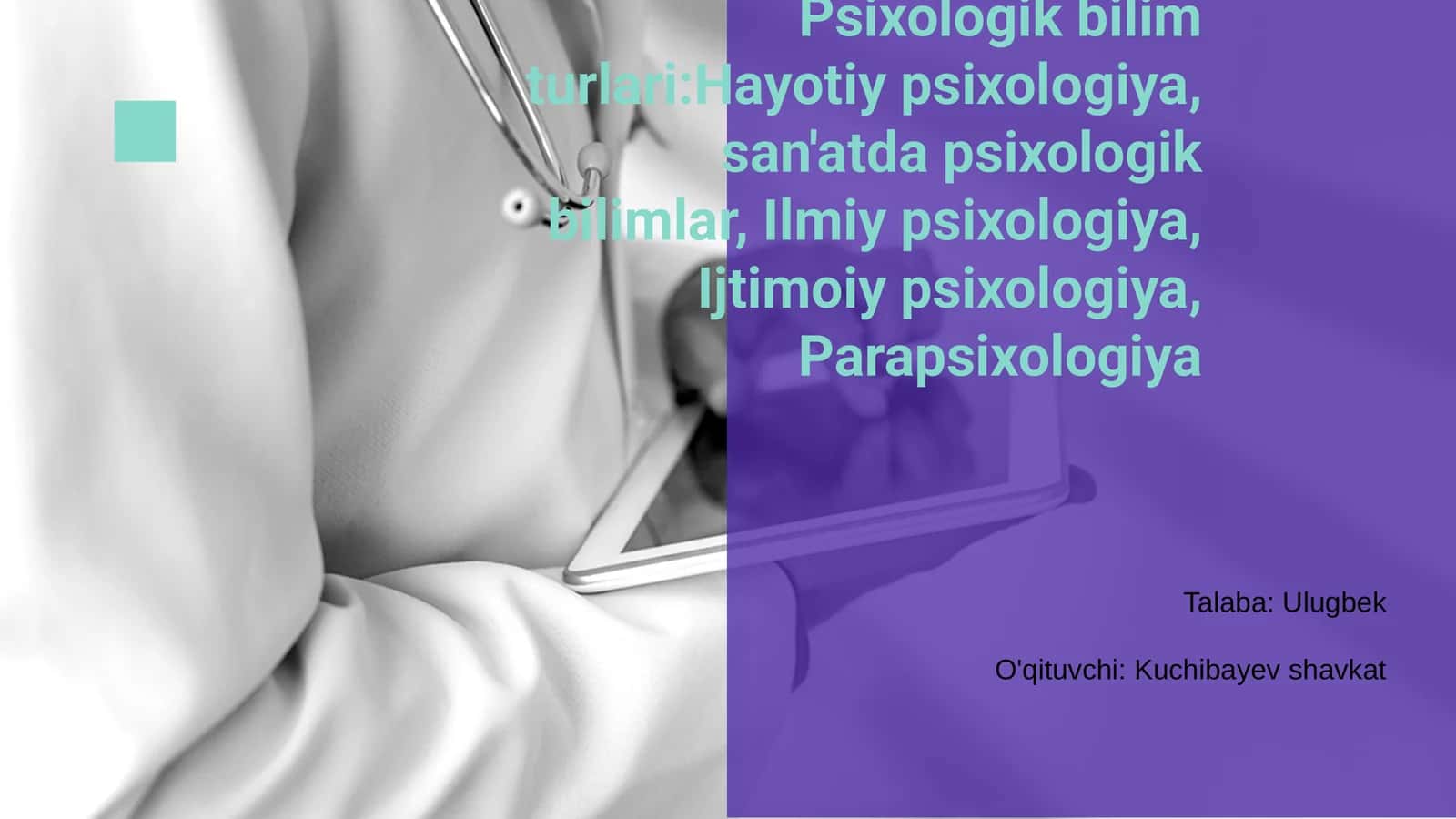 Hayotiy psixologiya