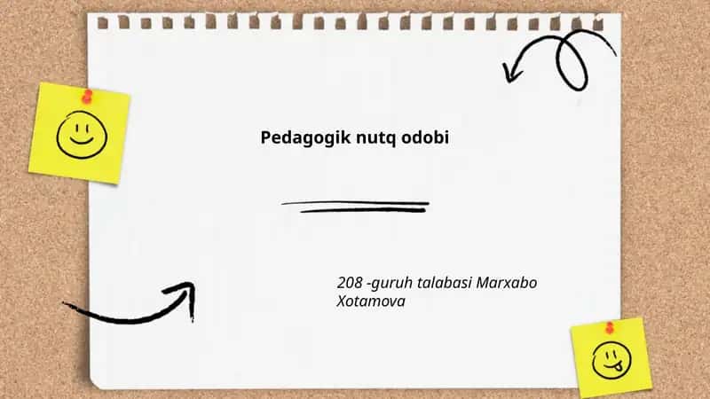 Pedagogik nutq odobi