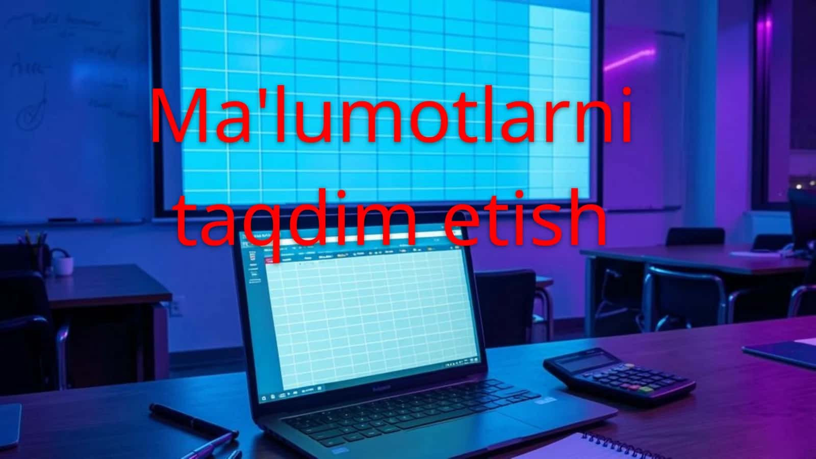 Ma'lumotlarni taqdim etish