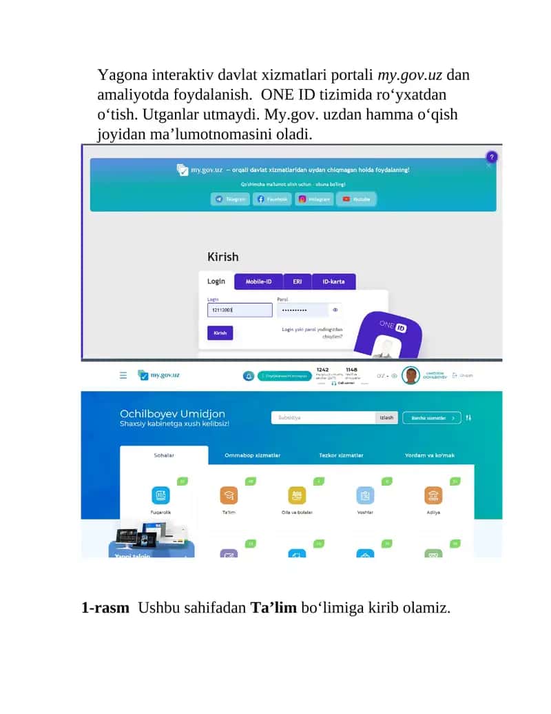 Elektron hukumat tizimini rivojlantirish sohasining huquqiy ta’minoti