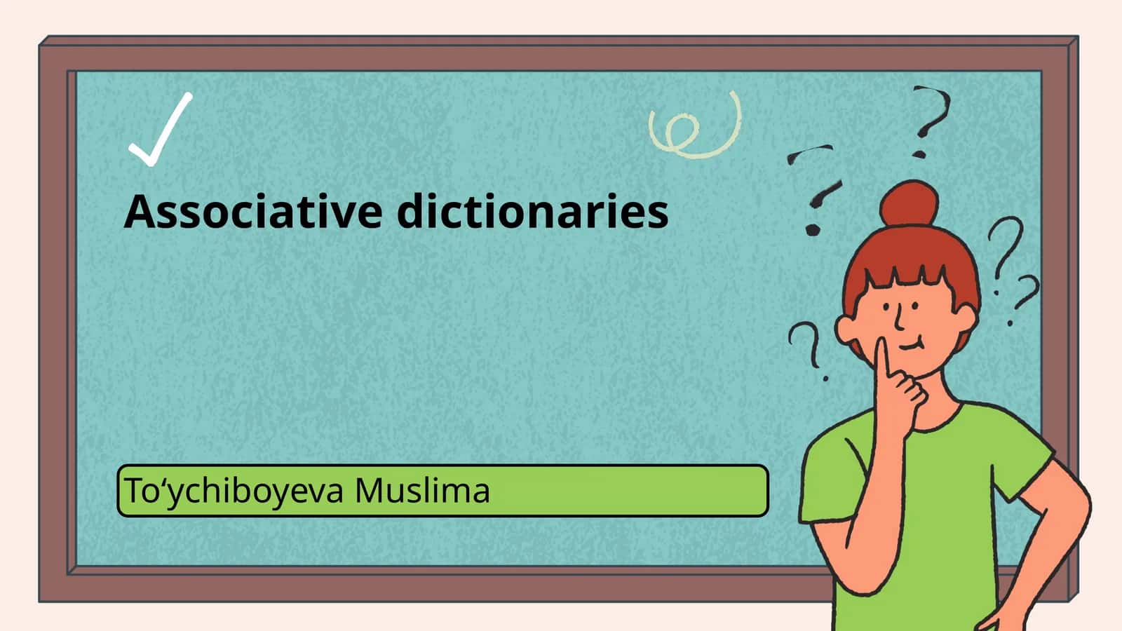 Associative dictionaries