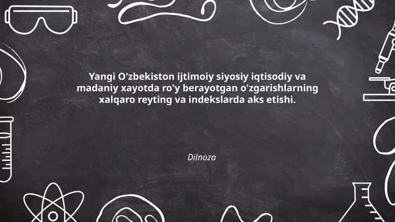 Iqtisodiy islohotlar va xalqaro iqtisodiy erkinlik indekslaridagi o'zgarishlar