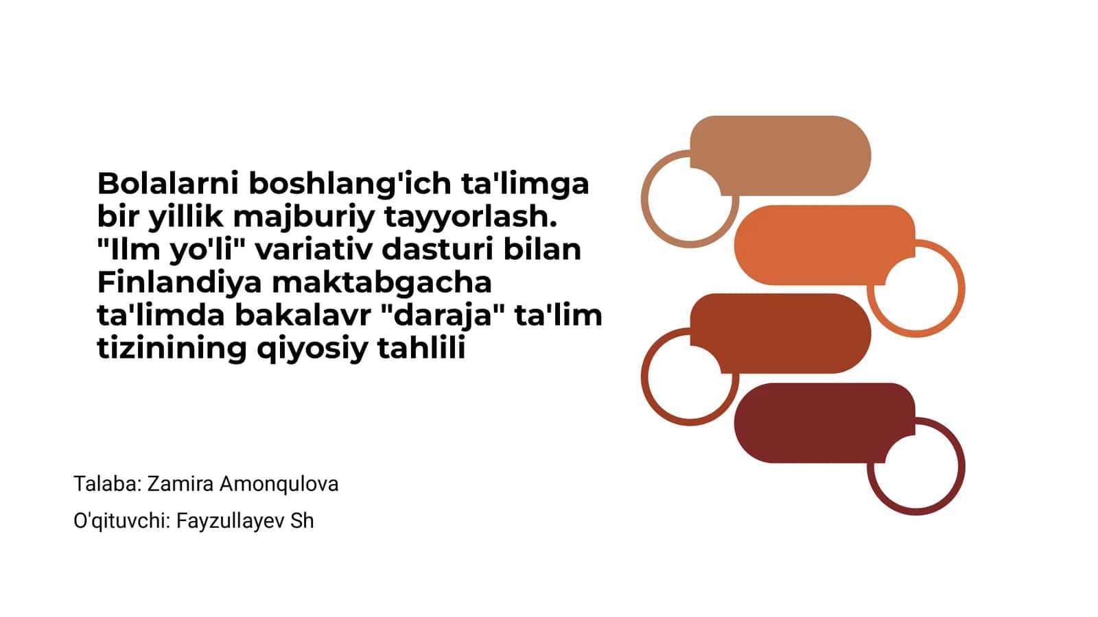 Boularlar boshlang'ich ta'limga bir yillik majburiy tayyorlash
