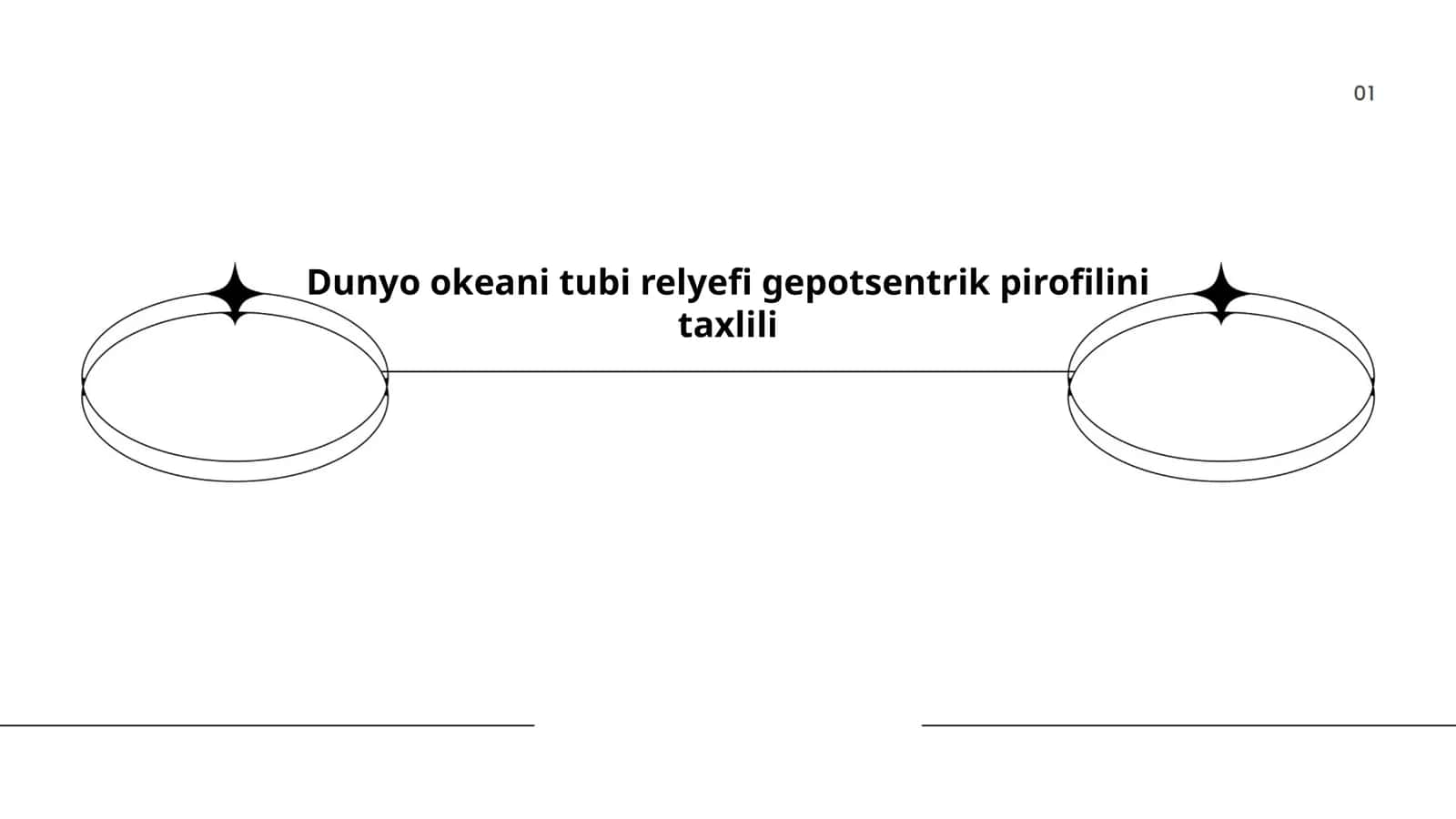 Dunyo okeani tubi relyefi gepotsentrik pirofilini taxlili