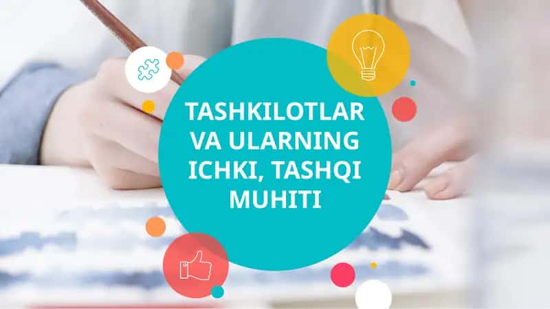 TASHKILOTLAR VA ULARNING ICHKI, TASHQI MUHITI
