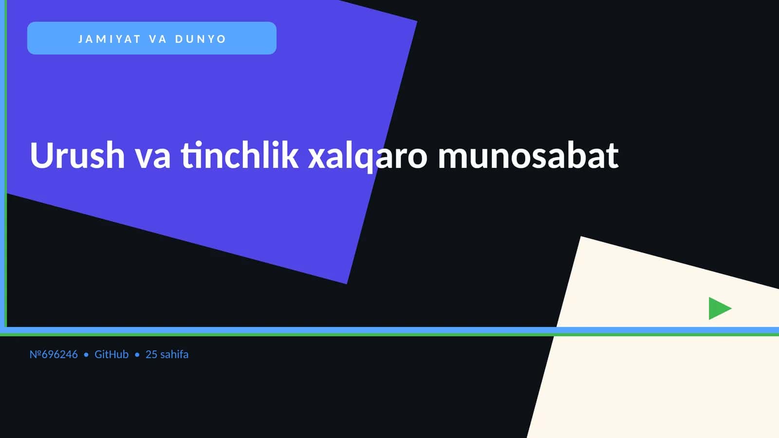 JAMIYAT VA DUNYO