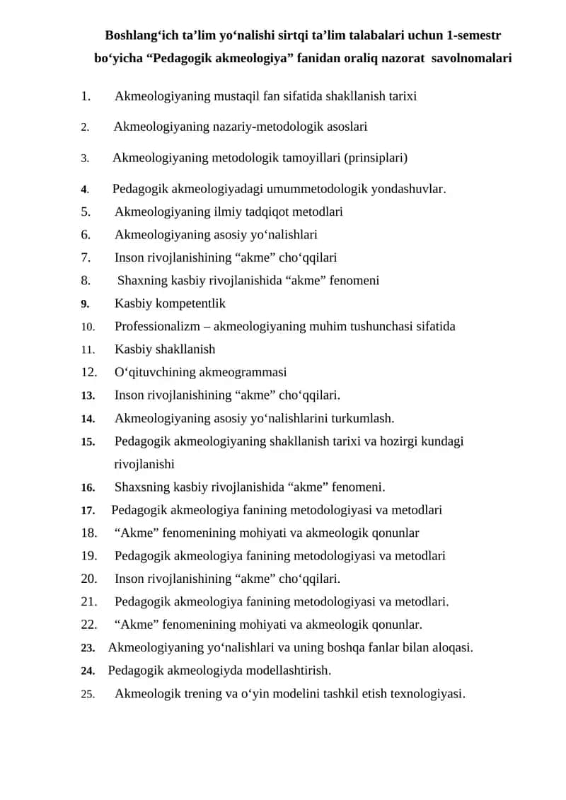 Pedagogik akmeologiya